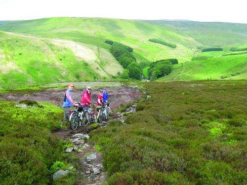 Salter Fell track into Whitendale