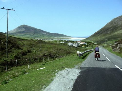 Heading west from Leverburgh